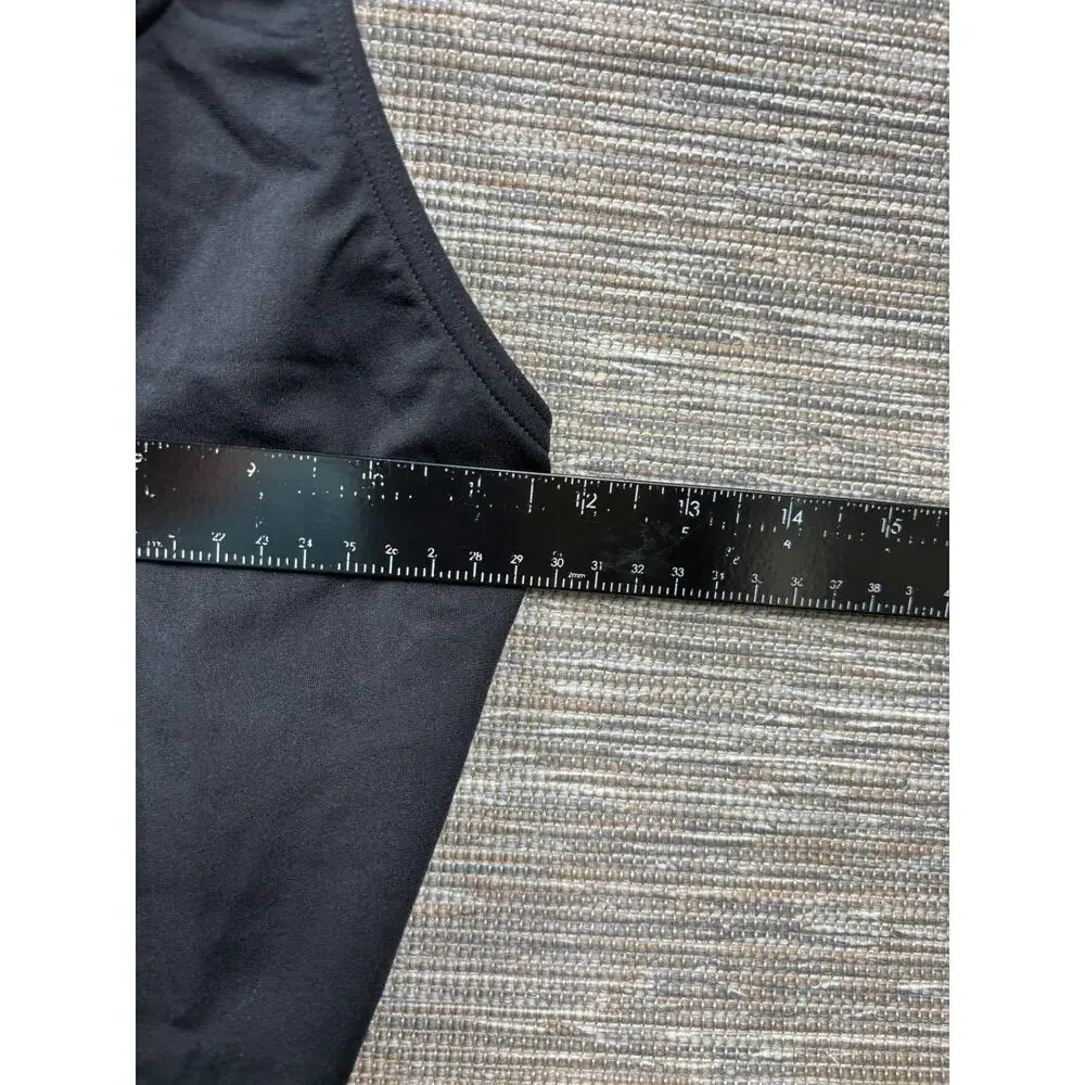 Speedo One Piece Swimsuit Womens Size 12/28 Black